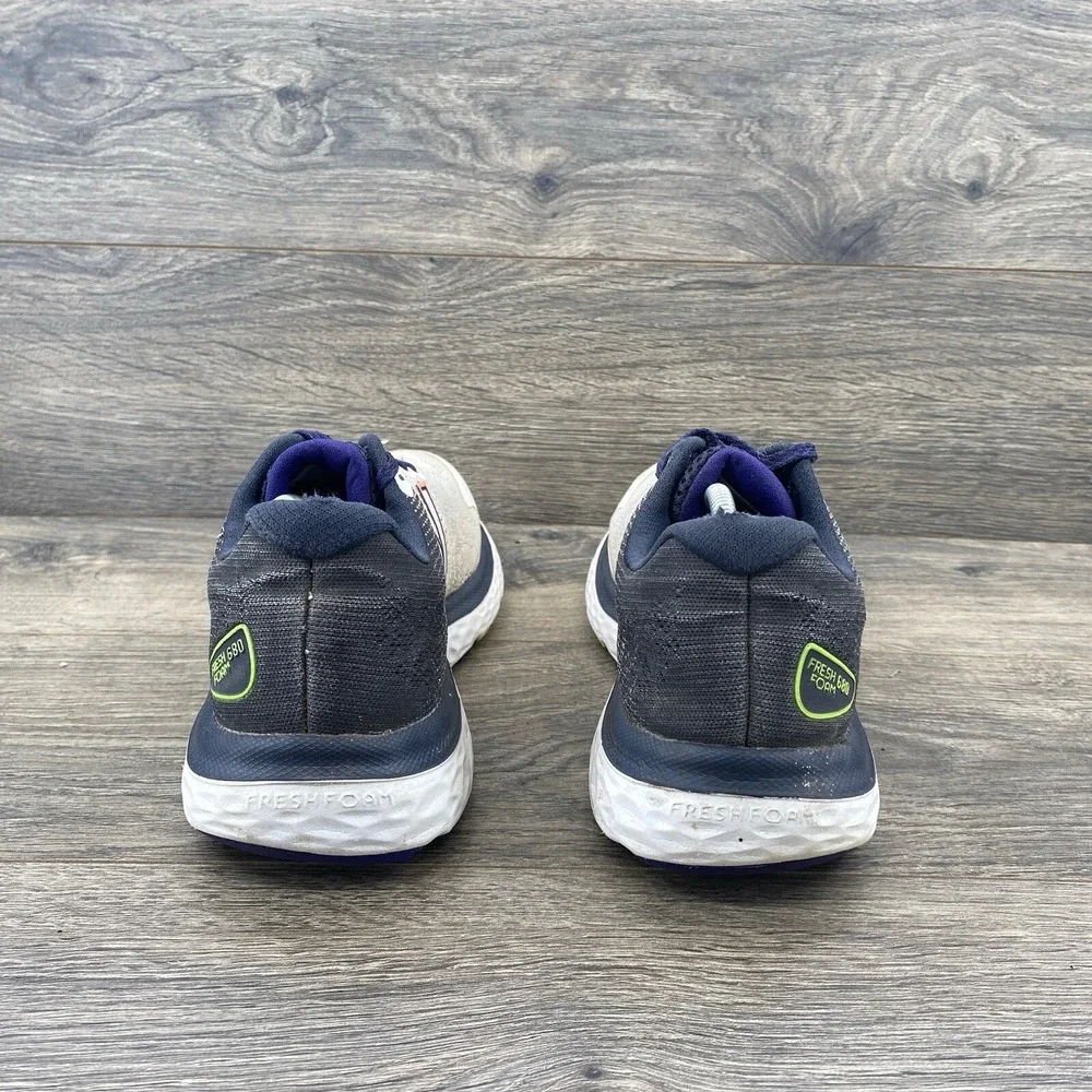 New Balance 680 Fresh Foam Women's Running Shoes Size 8 White Blue Walking - Picture 6 of 13